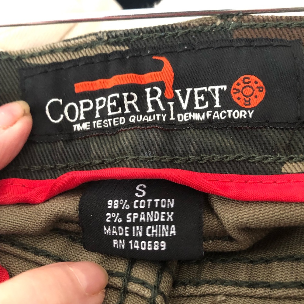 Copper Rivet camo jeans - Picture 6 of 6